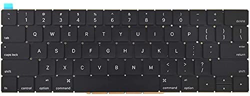 Willhom Keyboard US Layout Replacement for MacBook Pro Retina Display (Touch Bar
