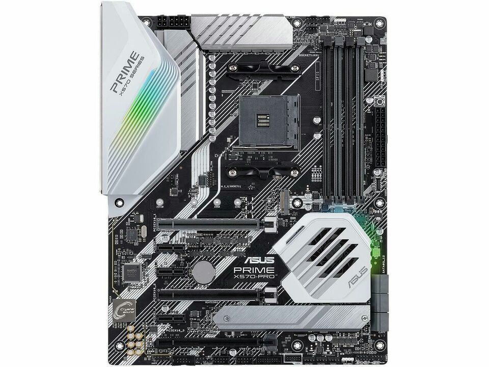 ASUS Prime X570-Pro AM4 PCIe Gen4, Dual M.2, HDMI support AMD r7 5800x