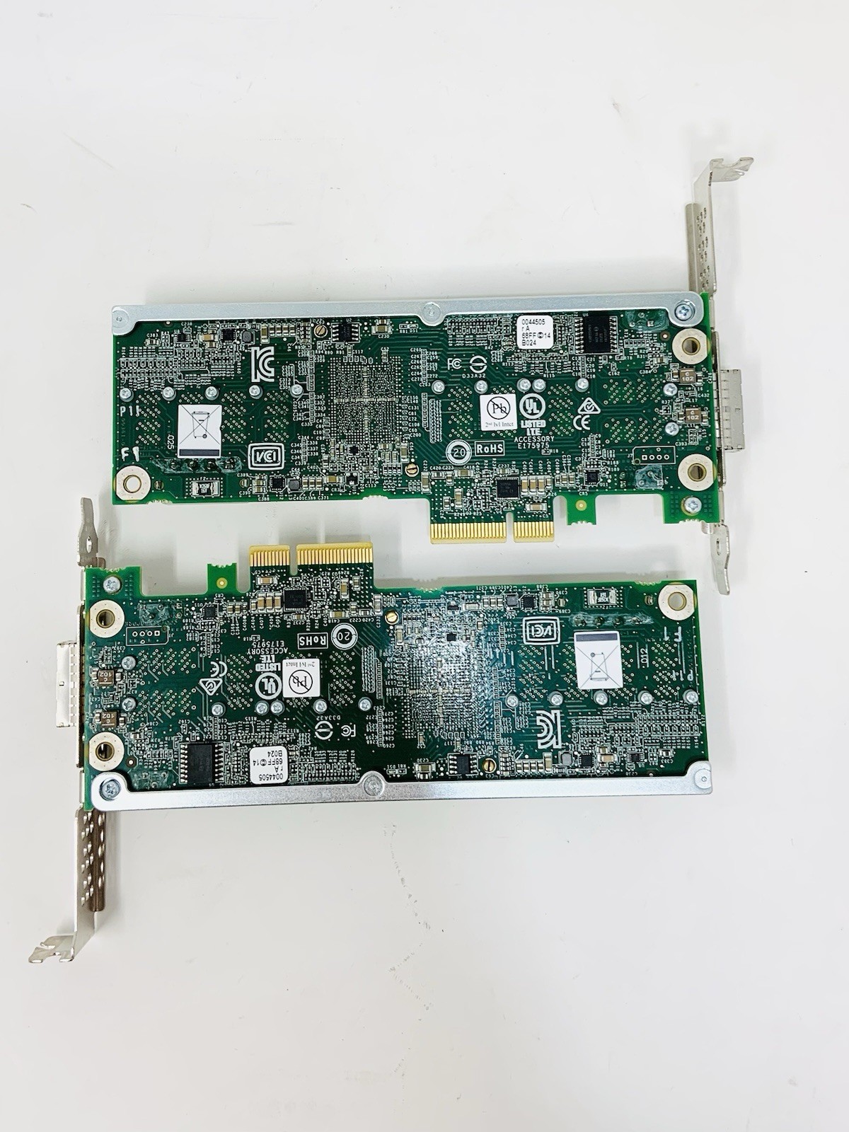 LOT OF 2 – INTEL RES3FV288 36Port 12Gb/s SAS/SATA PCIe RAID Expander Card – USED