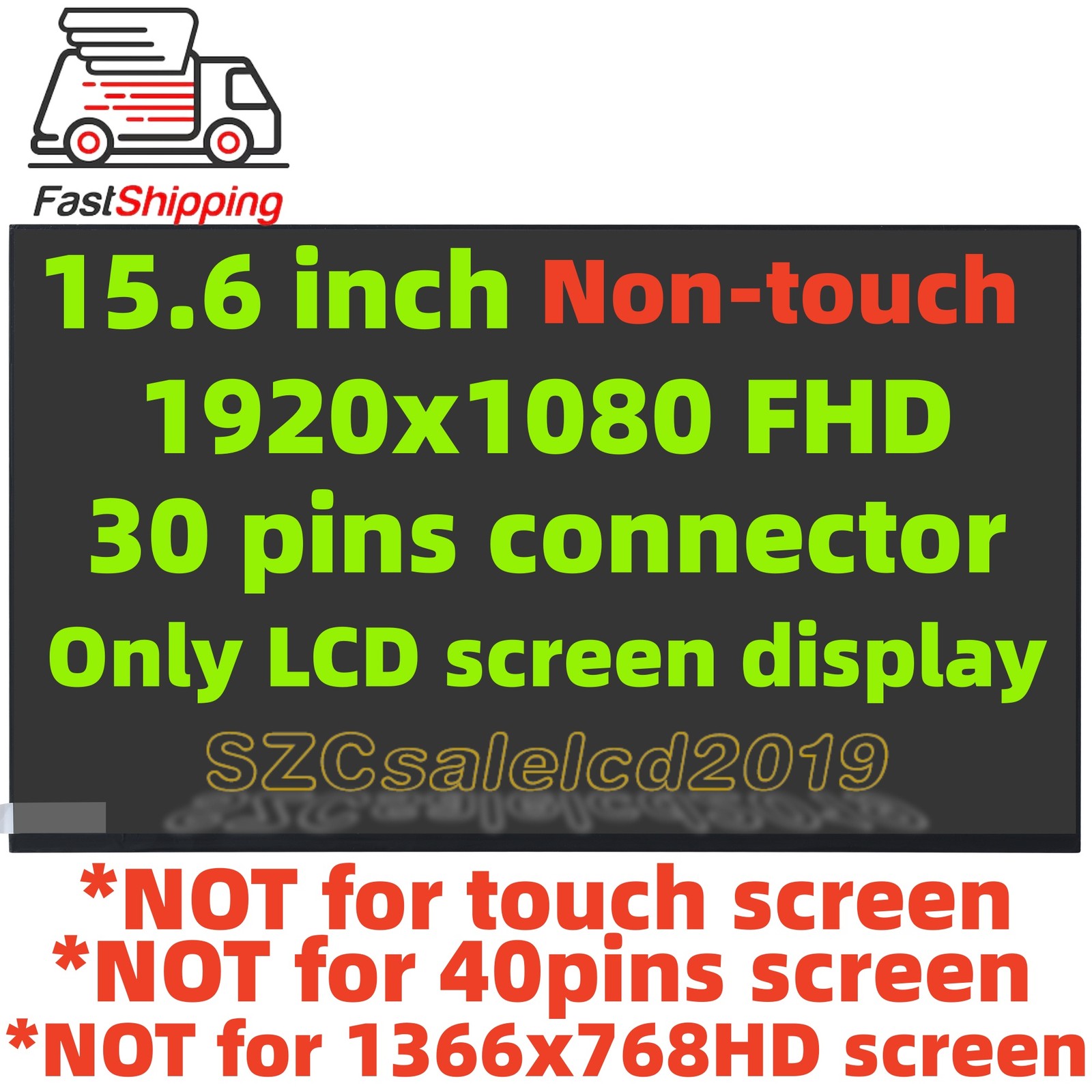 For HP EliteBook 850 G7 G8 15.6″ WUXGA FHD 30pin IPS Laptop LED LCD Screen New