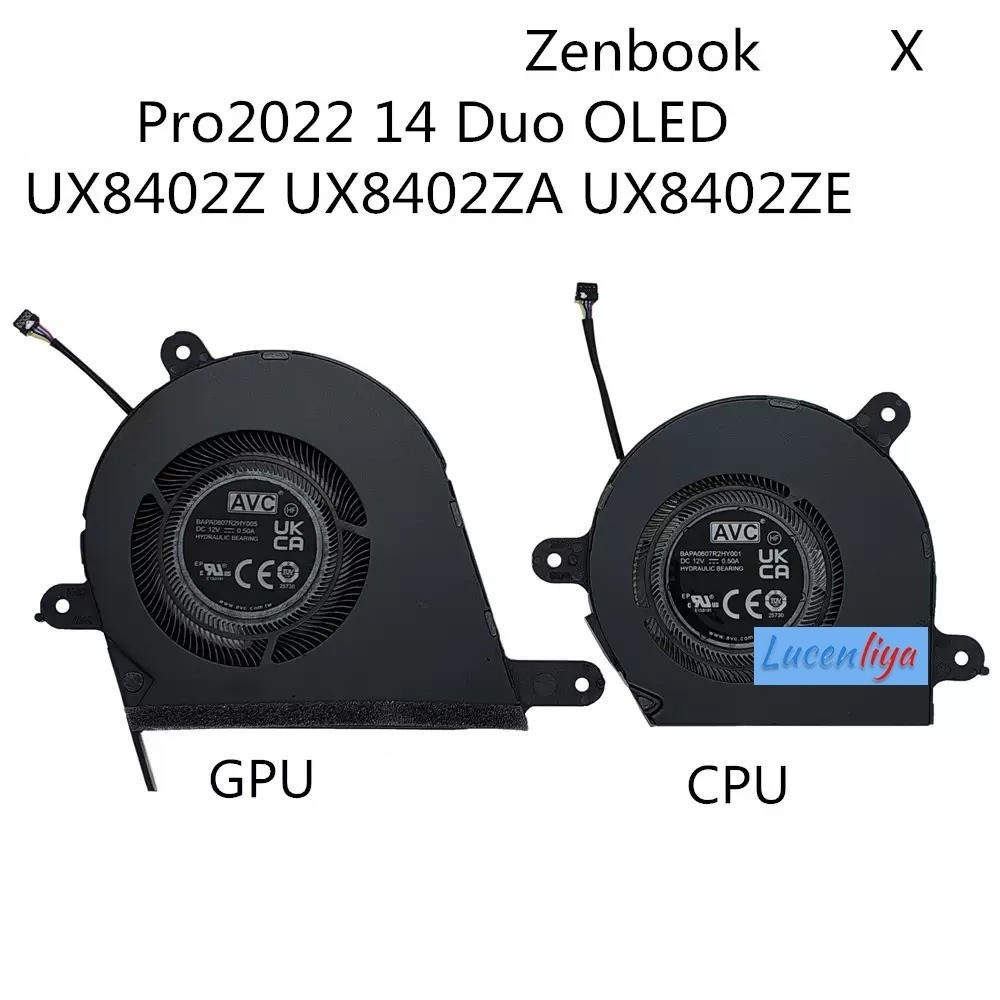 Genuine new For Asus Zenbook Lingyao X Pro 14 UX8402Z UX8402ZA UX8402ZE fan