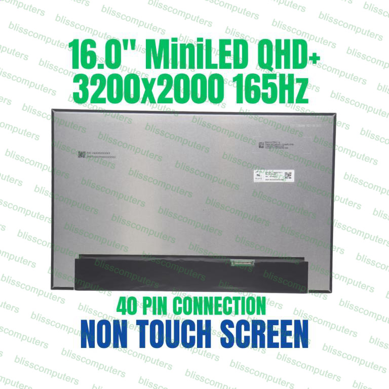 Lenovo 5D11M92081 Display FRU CSO MNG007ZA2-3 16.0″ 3.2K Screen