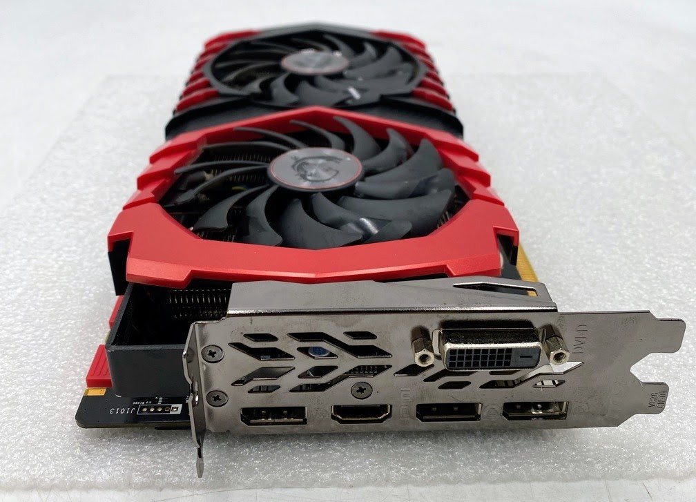 MSI V336 NVIDIA GeForce GTX 1080 GAMING 8GB GDDR5X PCIe Graphics Card