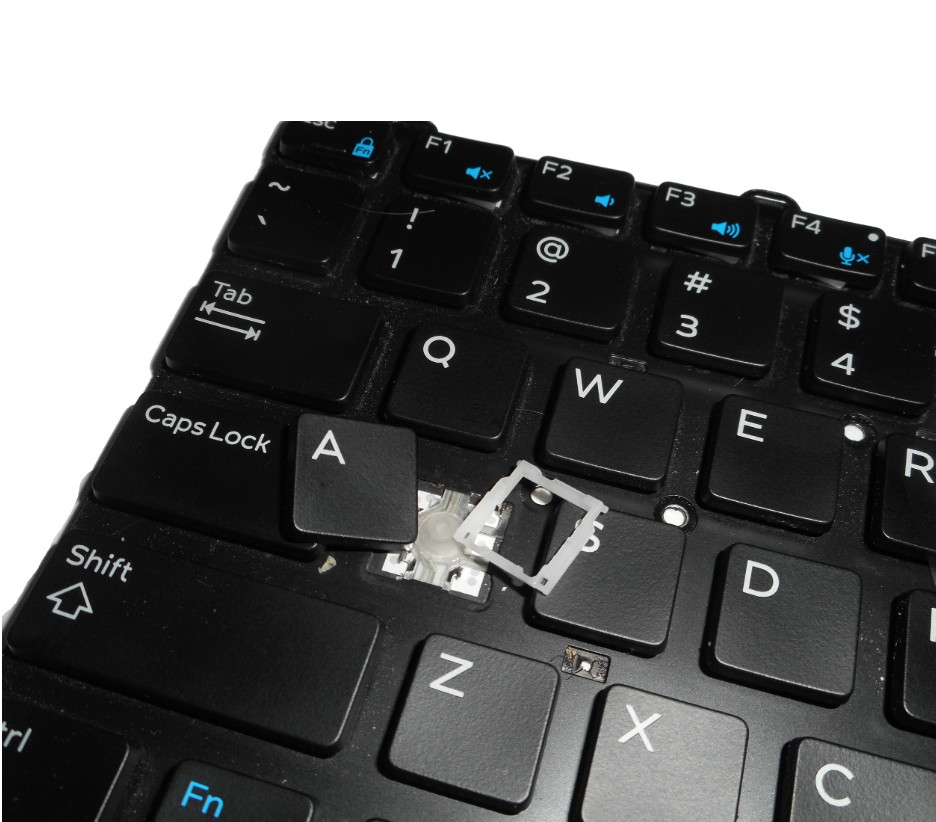 Single Key Cap + Clips For Dell Latitude E5450/E7450 D19TR D04 Model: SN7230BL
