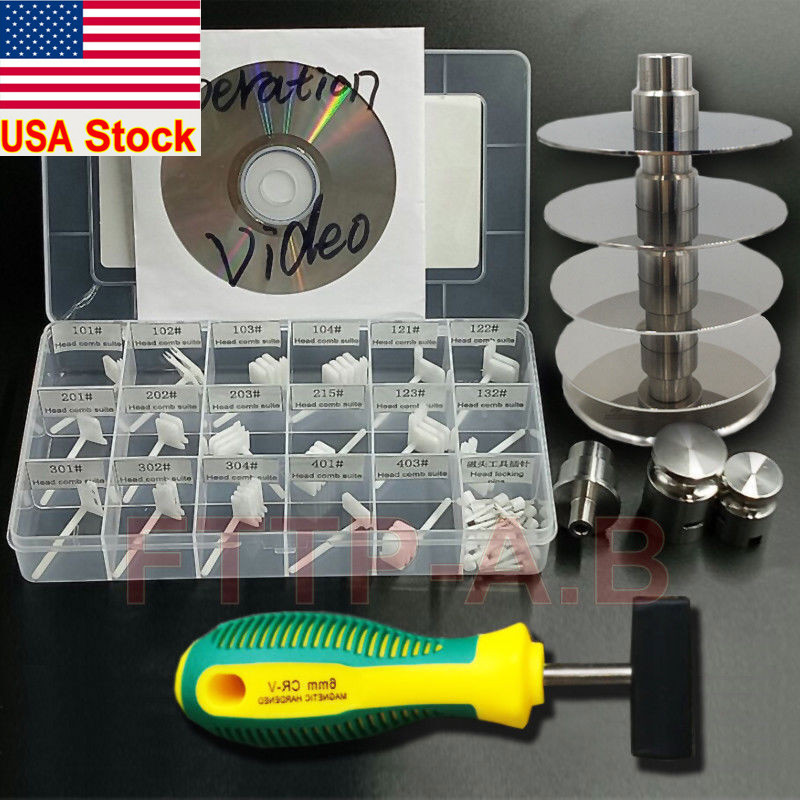 Hard disk/Disk extractor/hammer+37 Pcs Hard disk Magnetic head Replacement Combs