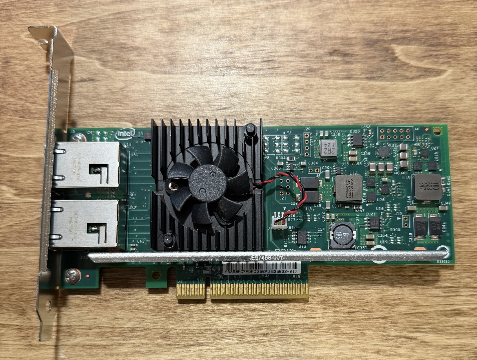 Dell X540-T2 10 Gb/s 2-Port(s) RJ-45 PCIe 2.0 x8 Network Adapter