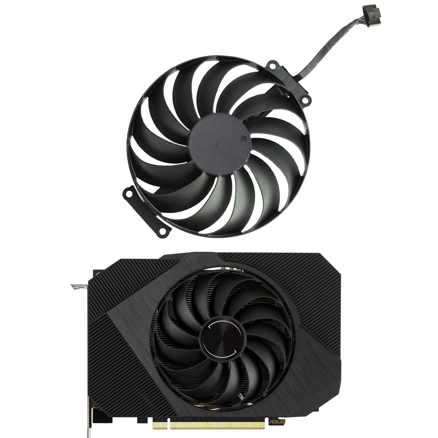 95MM 6PIN T129215SU CF1010U12D Phoenix GPU Fans ITX for ASUS Phoenix RTX 3050…