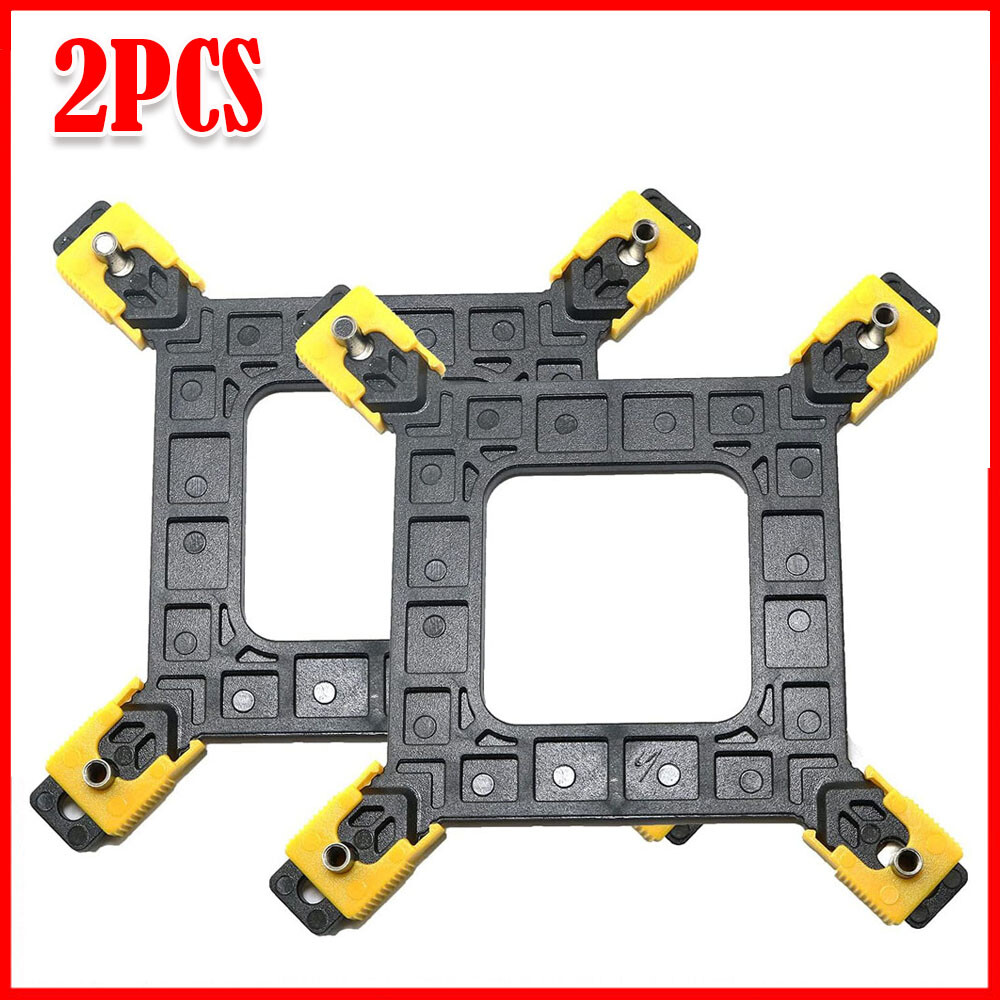 2pcs Backplate Bracket CPU Cooling Fanl For Intel Socket LGA 775 1366 1155
