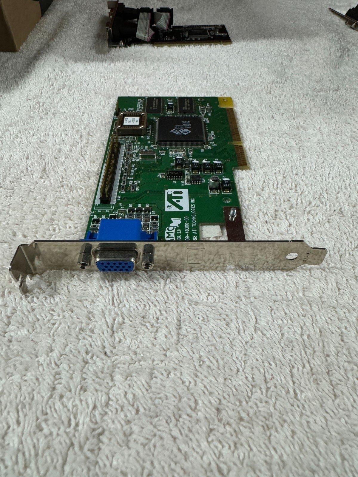ATI 109-49300-00 109-49300-01 4MB AGP VGA Video Card Rage IIC