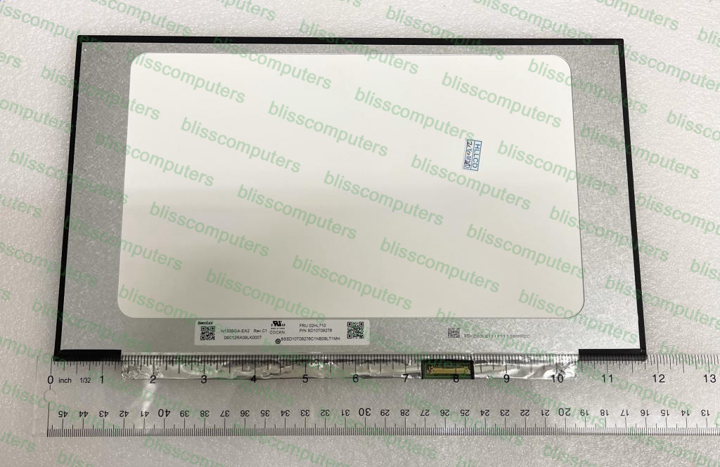Lenovo fru SD10S72068 13.3″ B133XTN03.3 HW:0A 02HL701 Screen