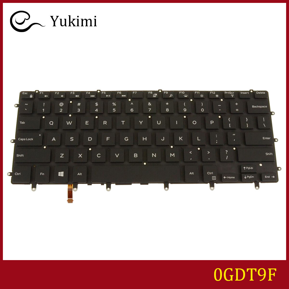 0GDT9F FOR DELL XPS 15 9550 9560 9570 Laptop US English with Backlight Keyboard