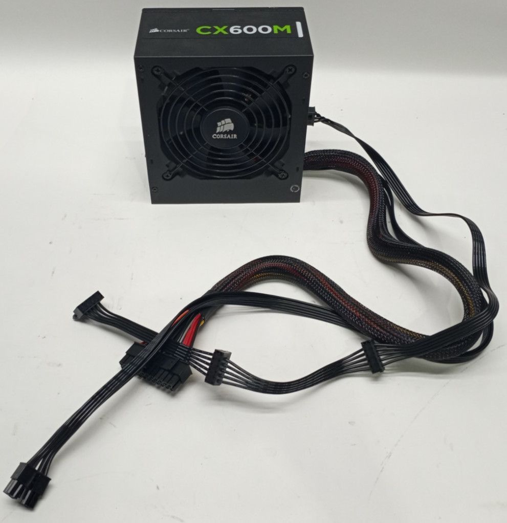 Corsair CX600M 600W Desktop Power Supply Model: 75-002018 MC639