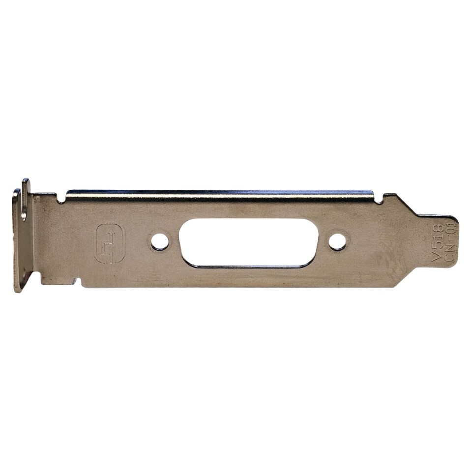 Low Profile Single Slot DVI Video Graphics Card Bracket V518-CN-01