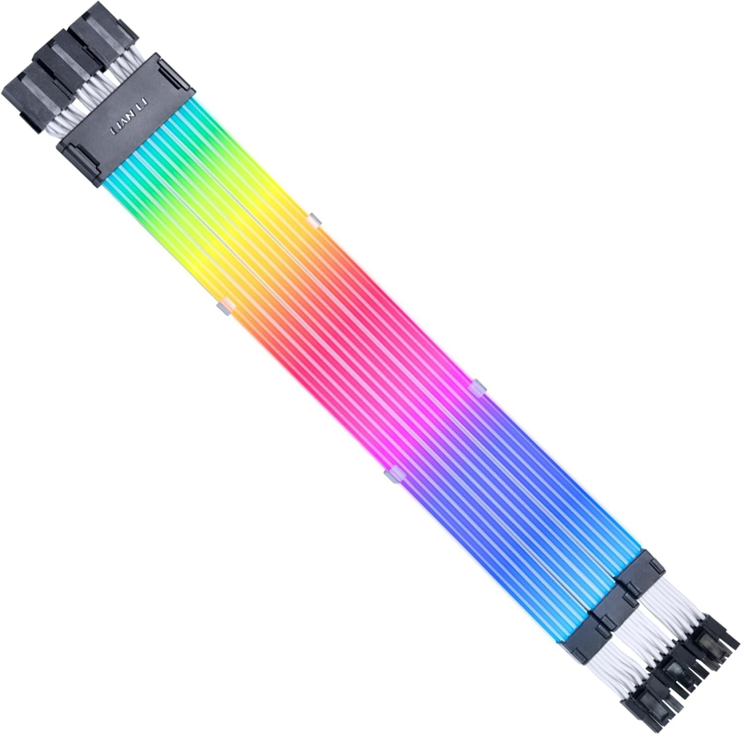 Lian Li Strimer Wireless 3×8-Pin – Addressable RGB Power Cable w/ 2.4Ghz Signal
