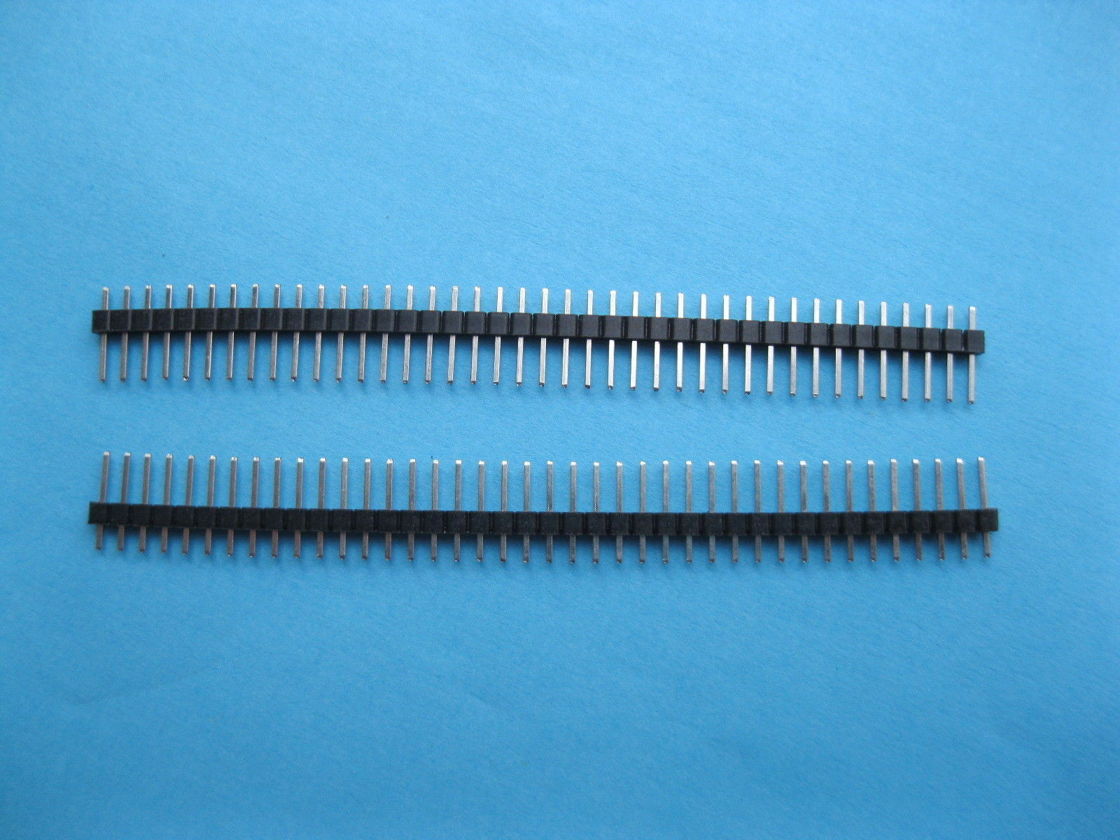 80 pcs 2.54mm 1×40 40pin Breakable Pin Header Male Connector Single Row Strip