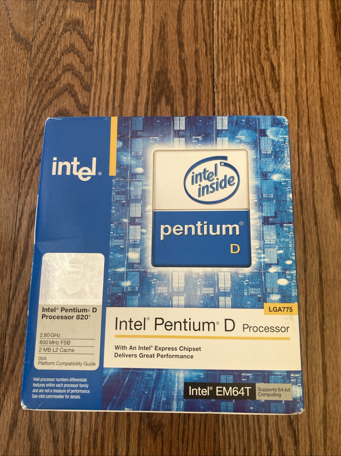 Intel Pentium D Processor 820 (LGA775) – Sealed