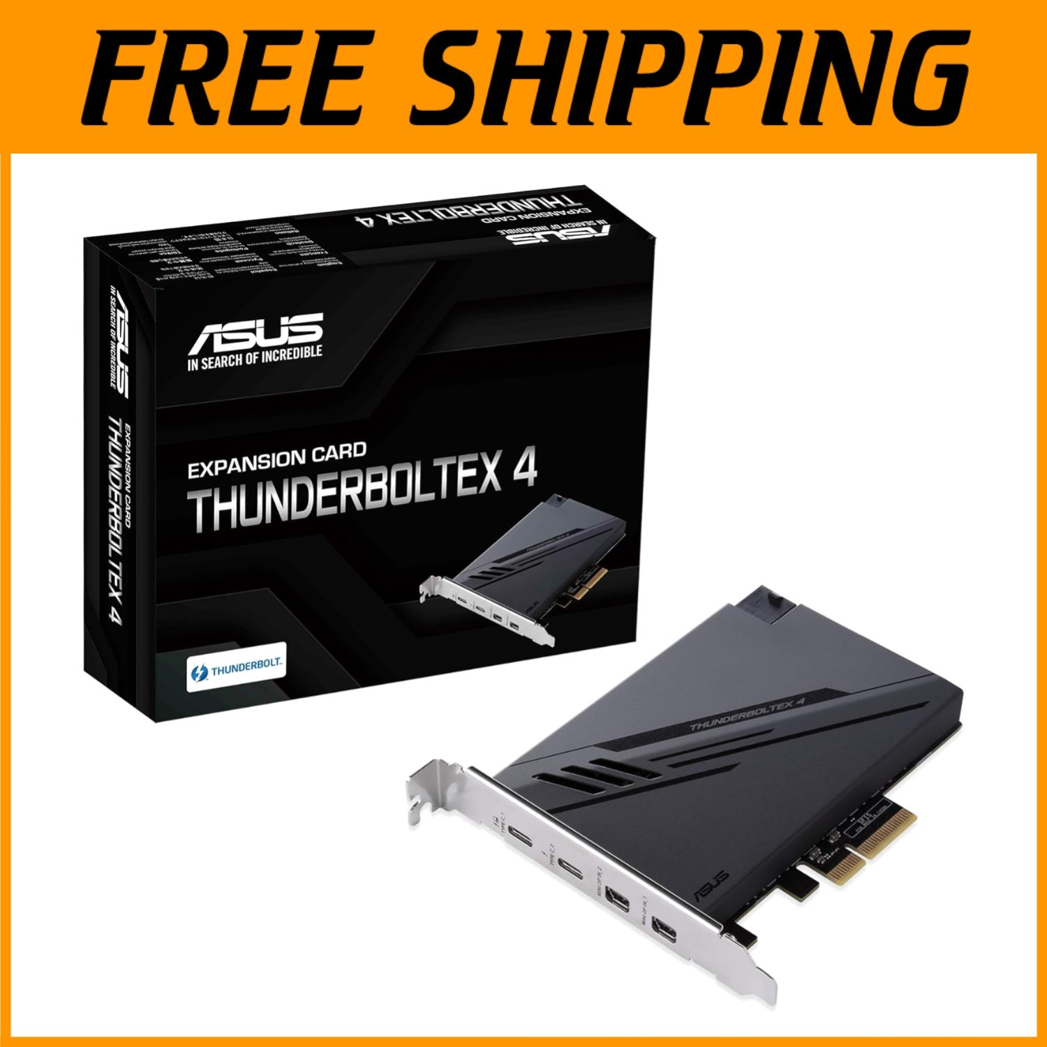 Thunderbolt 4 Hub, 2 USB-C Ports, 40Gb/s, 8K DP, 100W Charge