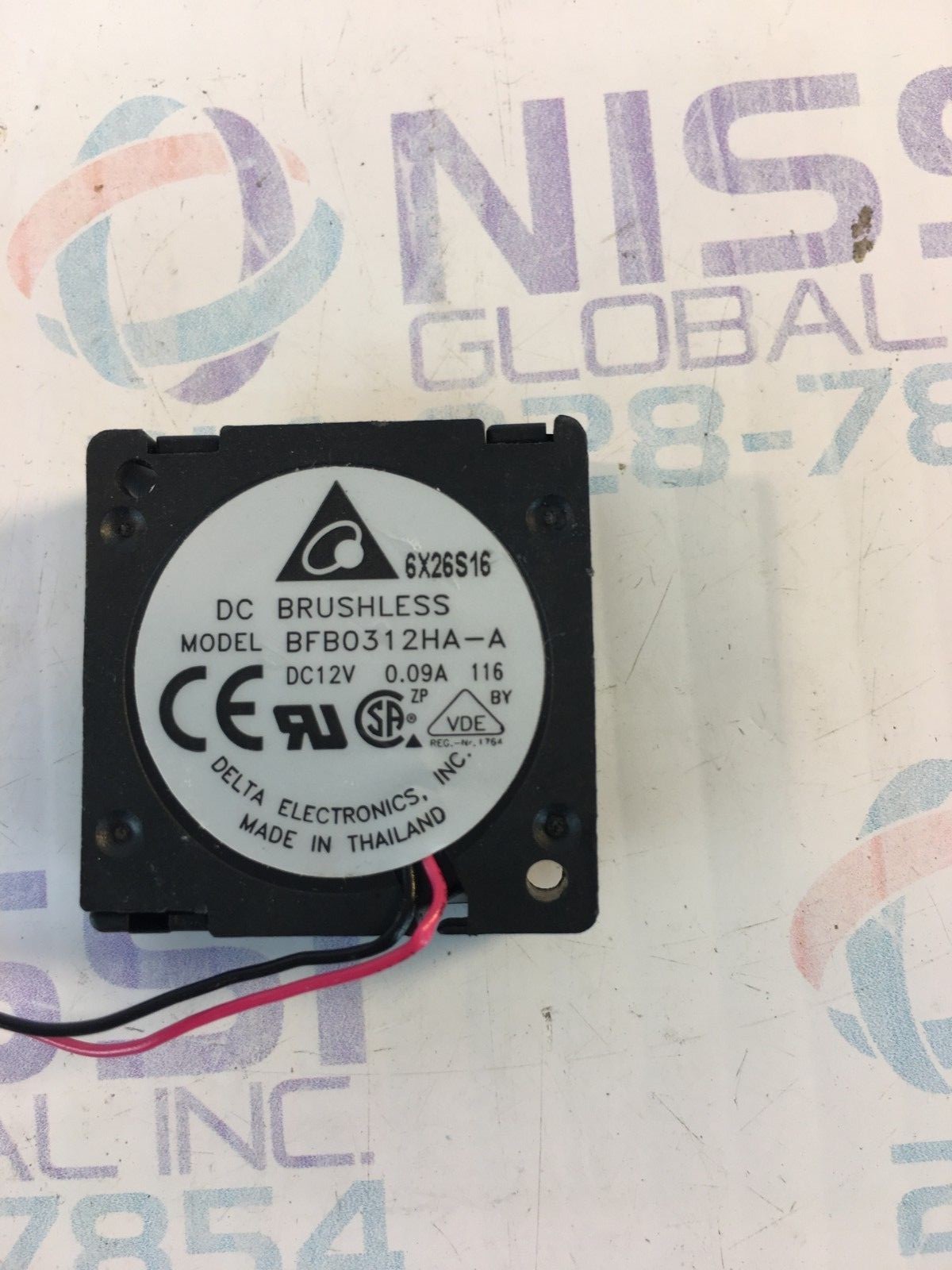 Delta BFB0312HA-A 30mm10mm DC 12V 0.09A Brushless Fan