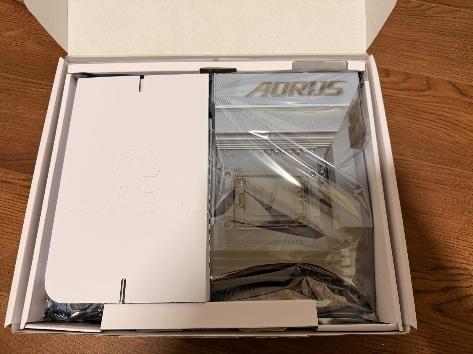 GIGABYTE B650 AORUS ELITE AX ICE AM5 AMD B650 ATX Motherboard, New, Sealed