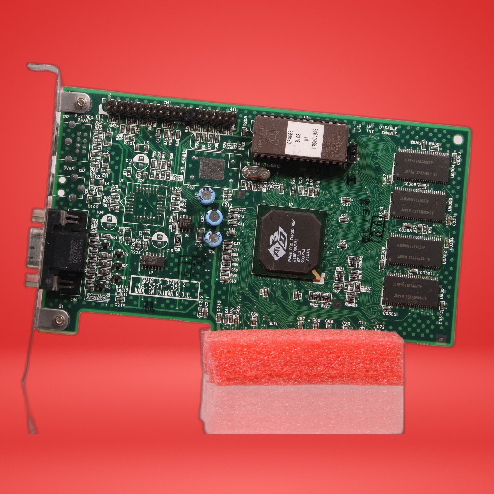 ATI RAGE PRO AGP Turbo GPU Graphics Card 215R3BUA32