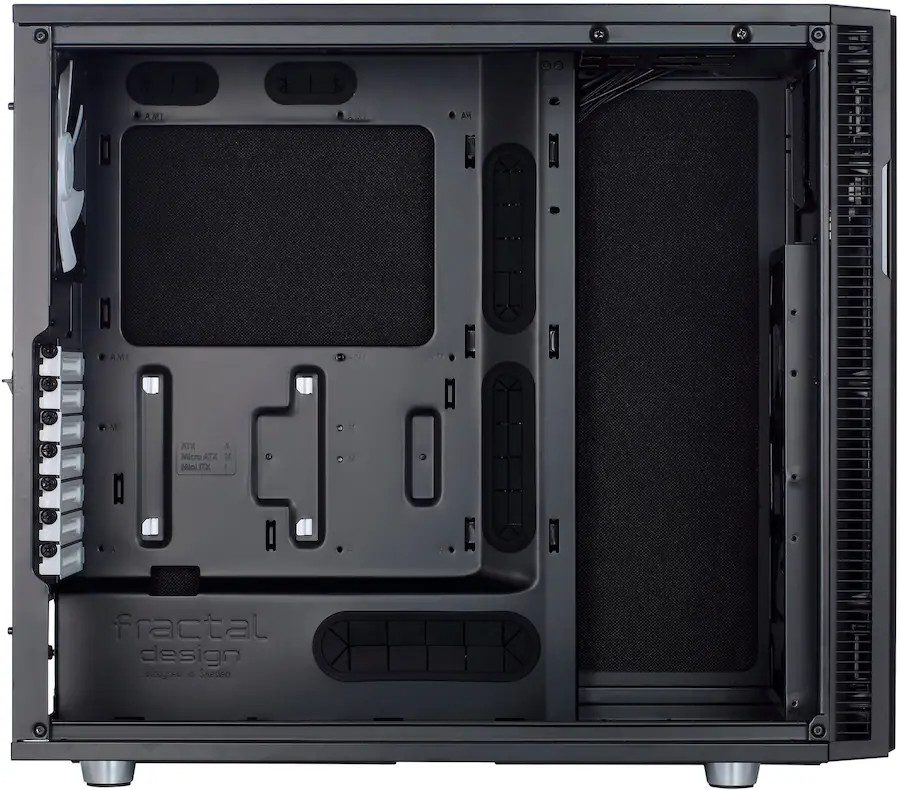 Fractal Design – Define R5 Black Silent ATX Mid-Tower PC Case – Black