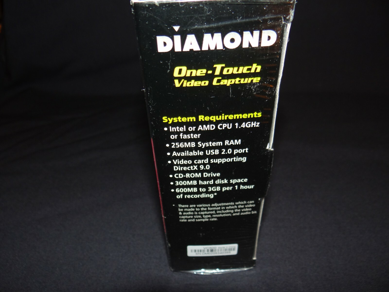 Diamond – Model #: VC500 One Touch USB Video Capture