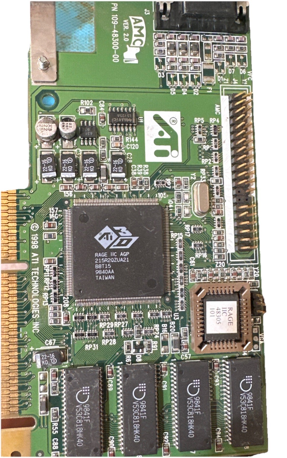 ATI Rage IIC 2MB AGP Graphics Card- 109-48300-00