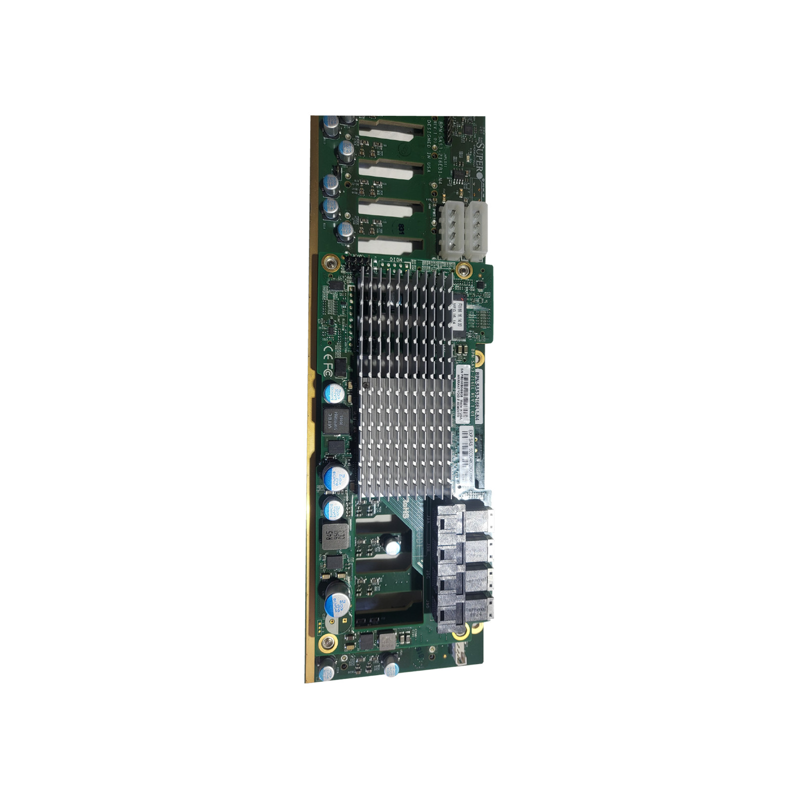 Supermicro BPN-SAS3-216EL1-N4 2.5 2U 4x NVMe Ports SAS 3 Expander Backplane