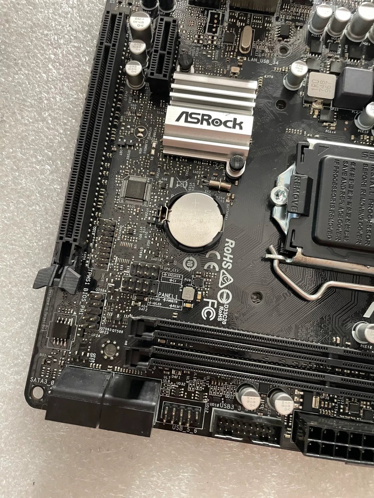 FOR ASROCK H310M-HDV Socket 1151 DDR4*2 64GB Micro ATX Ｍotherboard Test OK