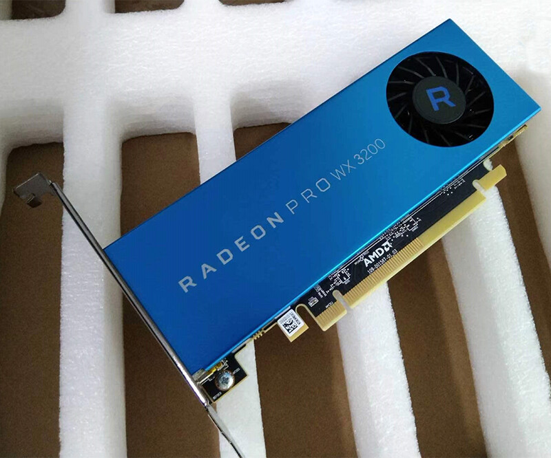 1PCS AMD Radeon Pro WX 3200 WX3200 4GB Workstation Graphics Card-