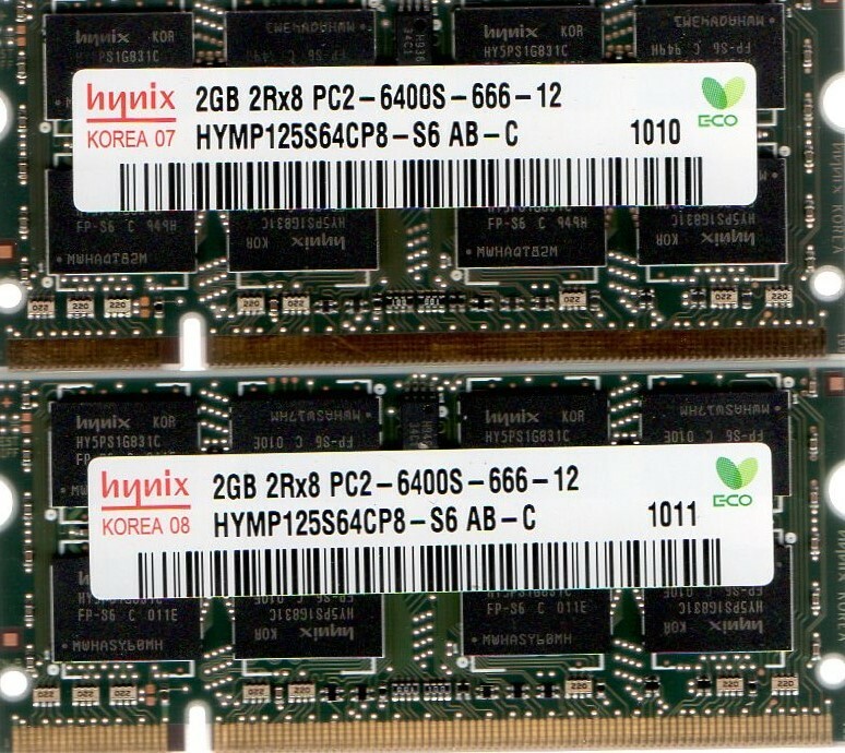 New 4GB 2x 2GB Kit Apple iMac 8,1 A1224 / 8,1 A1225 DDR2 Laptop RAM Memory
