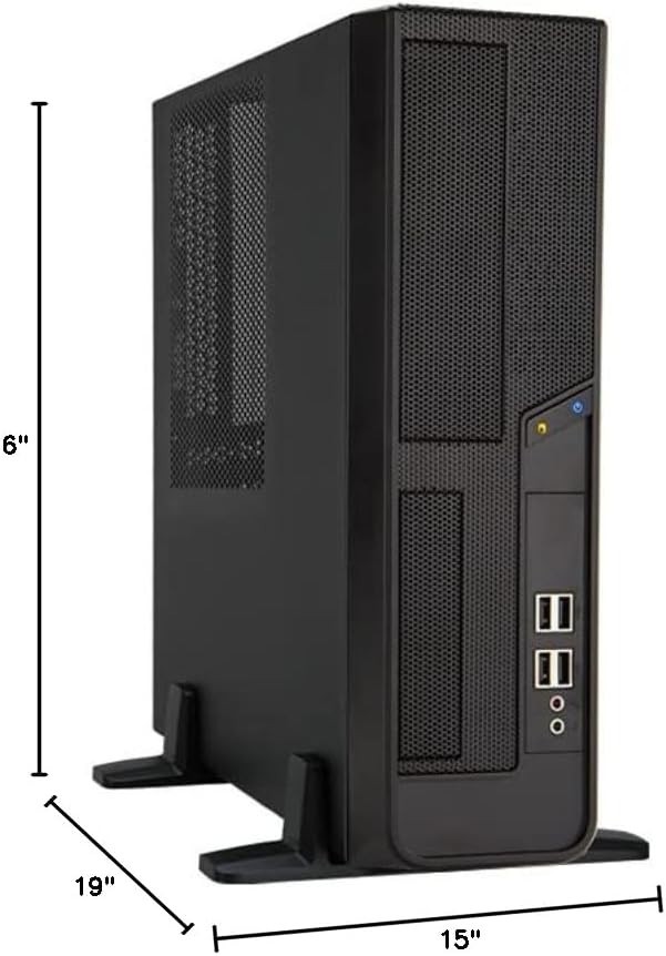 In-Win BL040.FF300TB3F Slim Line Case – Black