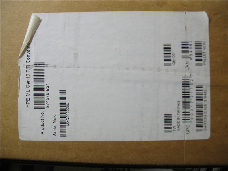 HPE ML Gen10 Tower to Rack Conversion Kit 874578-B21 – New in Box Still Sealed