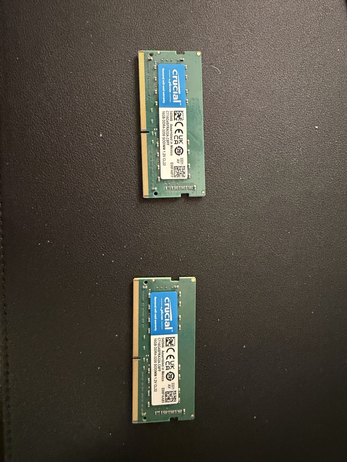 Crucial 16GB DDR4-3200 SODIMM Laptop RAM CT16G4SFRA32A Tested