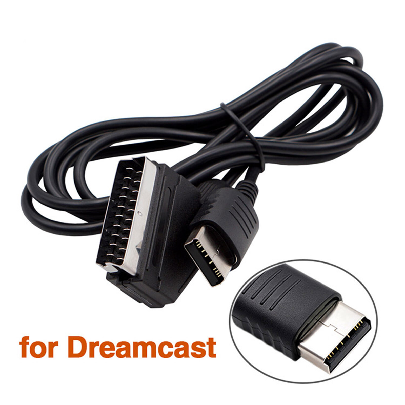 Extension Cable Male to Male for PS2/PS1/SEGA MD1/MD2 /DC/Genesis1/XBO 360/SCART