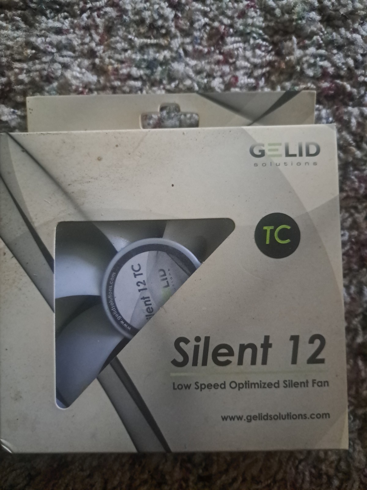 New Gelid Silent 12 TC Low Speed Optimized Silent Fan