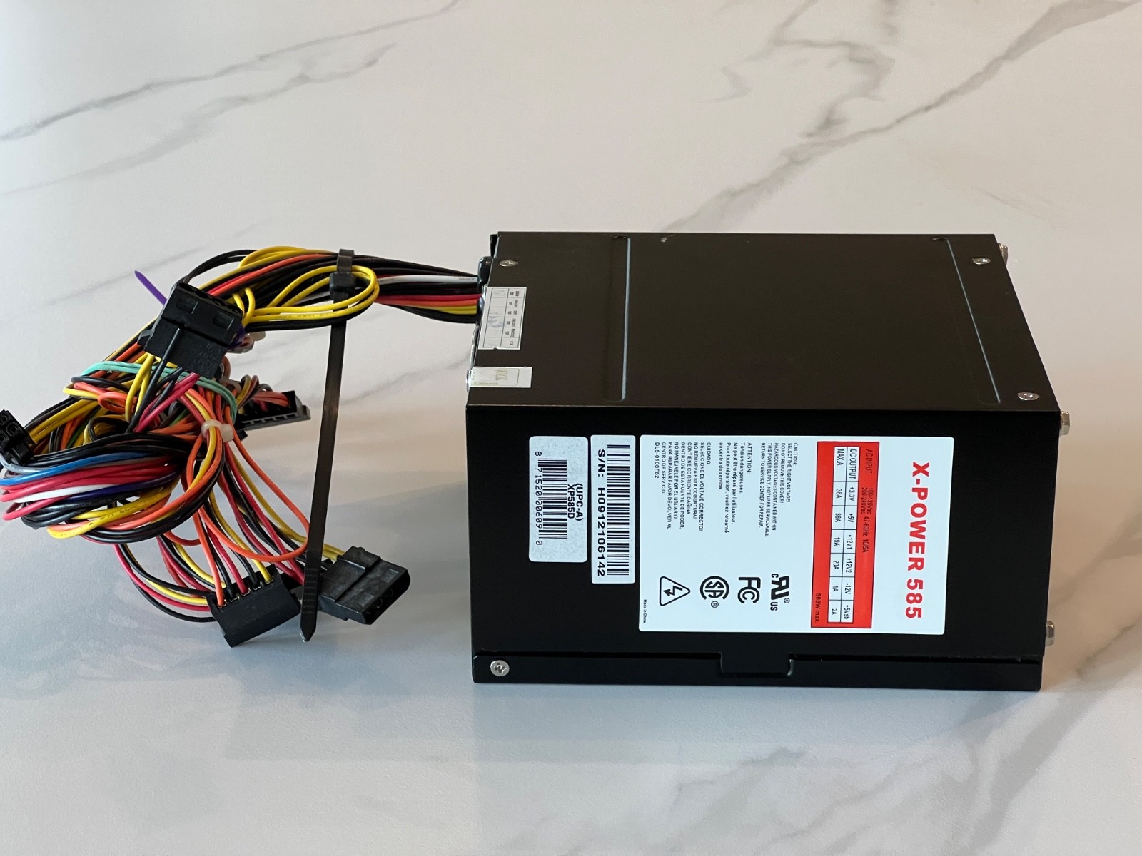 X-POWER 585 585W Power Supply Desktop Computer