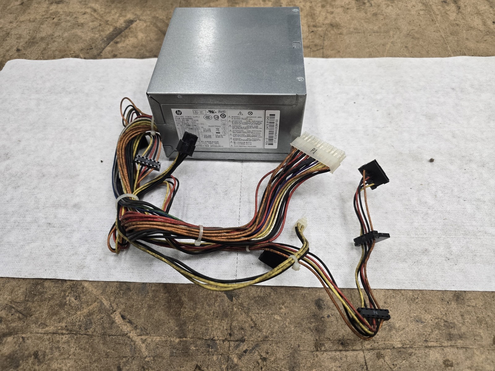 HP Desktop 460W ATX Switching Power Supply 633187-002 (Pca246)