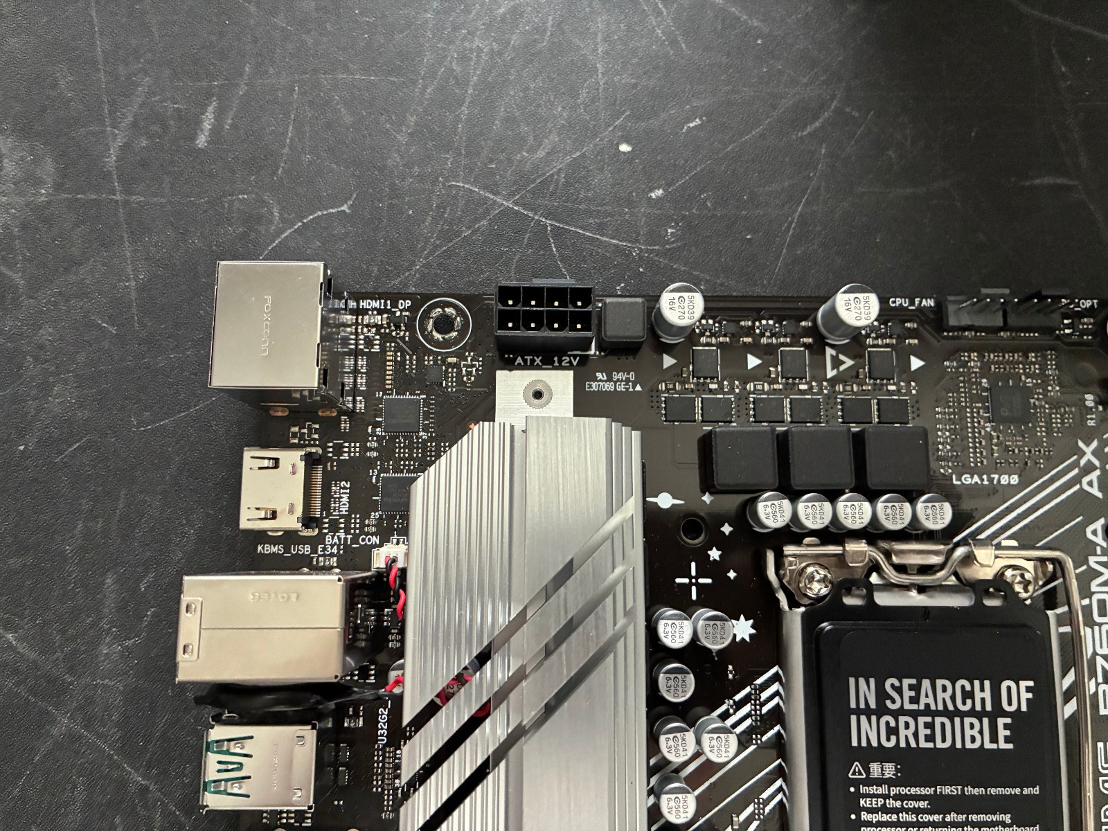 Asus Prime B760M-A AX LGA 1700 DDR5 Wi-Fi 6 Micro ATX Motherboard