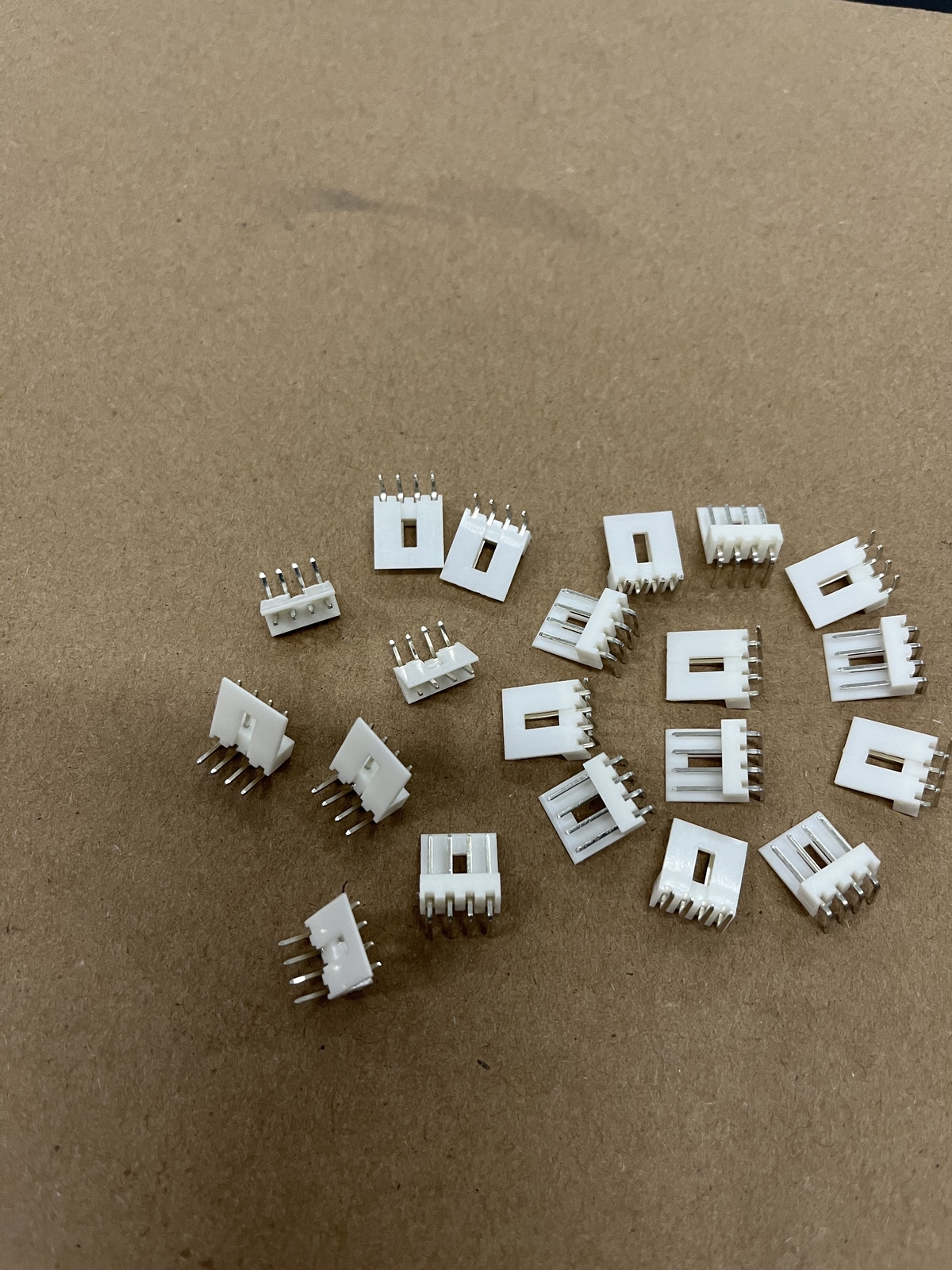 30Pcs Pin Header Connectors PH 2.0 For PCB JST 5Pins 2mm Pitch bent needle