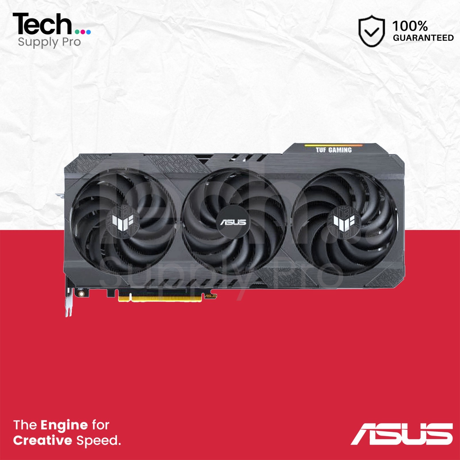 ASUS GeForce RTX 4090 TUF Gaming 24GB OC Edition GDDR6X PCIe Gen 4 Graphics Card