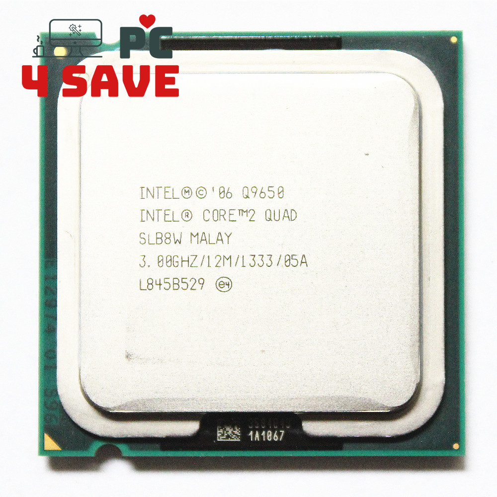 Intel Core 2 Quad Q9650 SLB8W 3.0 GHz 12MB LGA 775 Desktop Processor CPU 95W