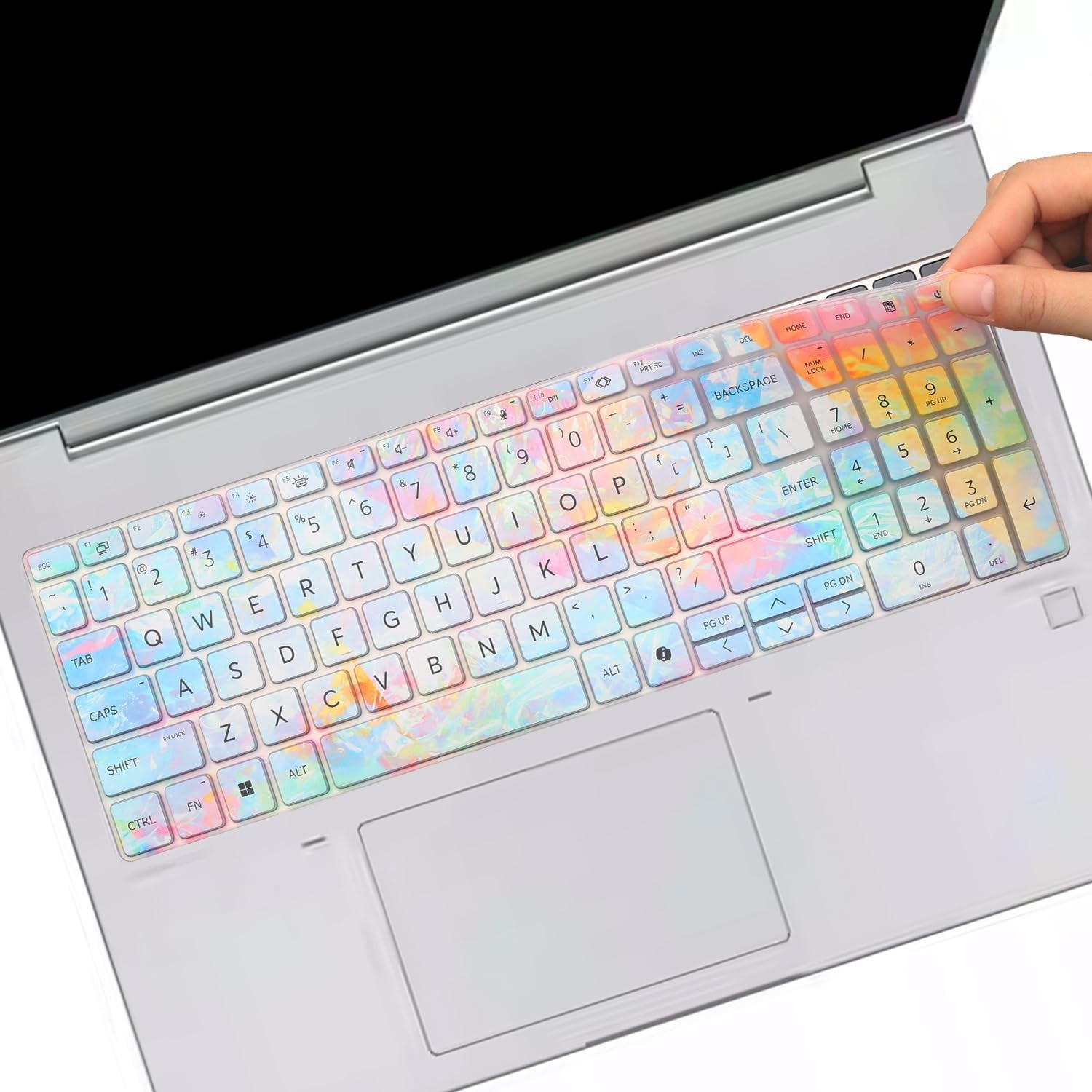 Colorful Keyboard Cover for 2026 2025 2024 HP ProBook 460 465 G11 16″, HP Eli…