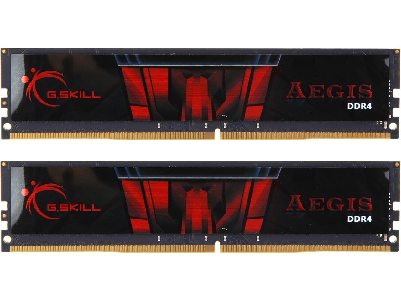 G.SKILL AEGIS Series DDR4 RAM 32GB (2x16GB) 2666MT/s 32GB, Black