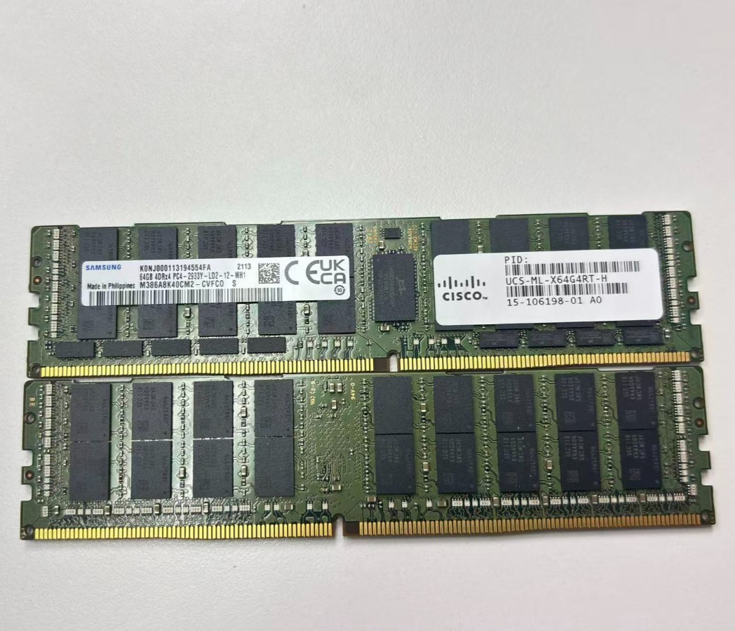 Samsung 64GB DDR4-2933 ECC RDIMM 2Rx4 PC4-23400 Server Memory RAM