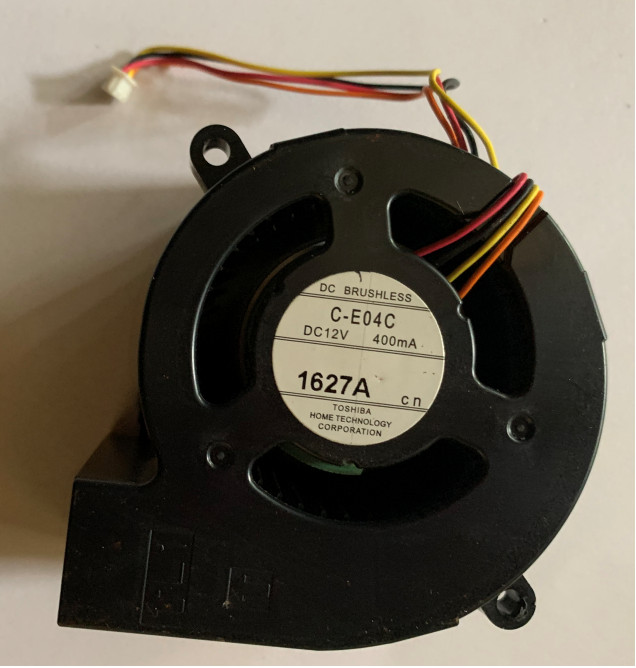 Epson projector cooling fan C-E04C 12V 400mA 3pin