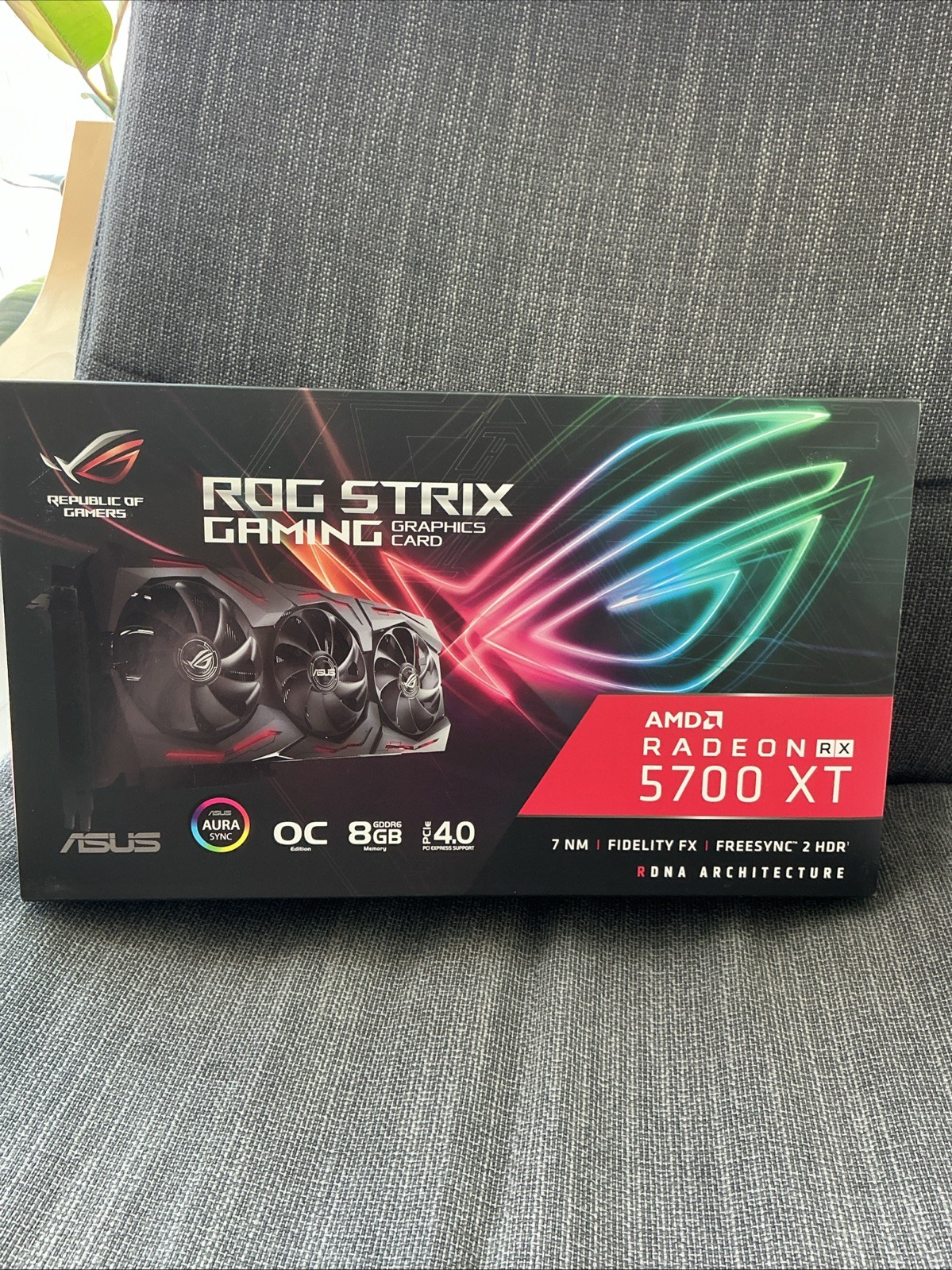 ROG STRIX Gaming AMD RX 5700 XT 8GB OC GDDR6 Radeon Graphics Card