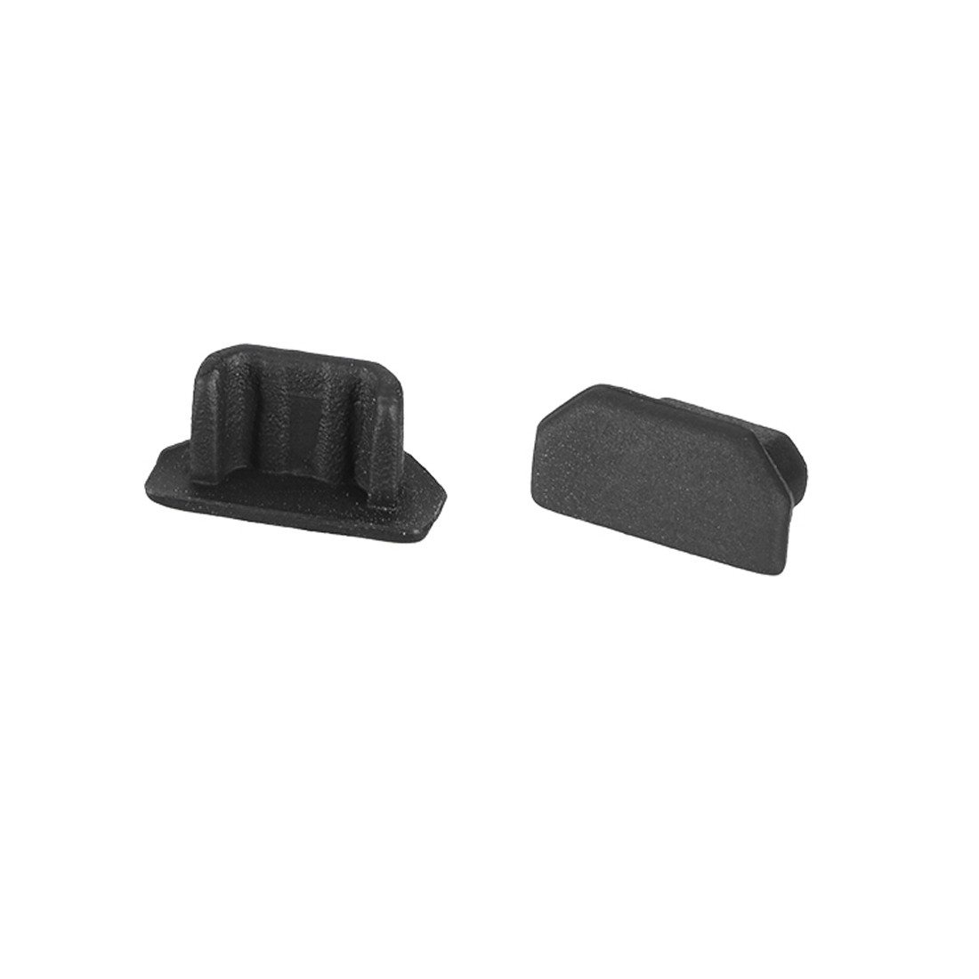 20pcs Black,Silicone Micro USB Anti-Dust Stopper Cap Cover for Micro USB Port