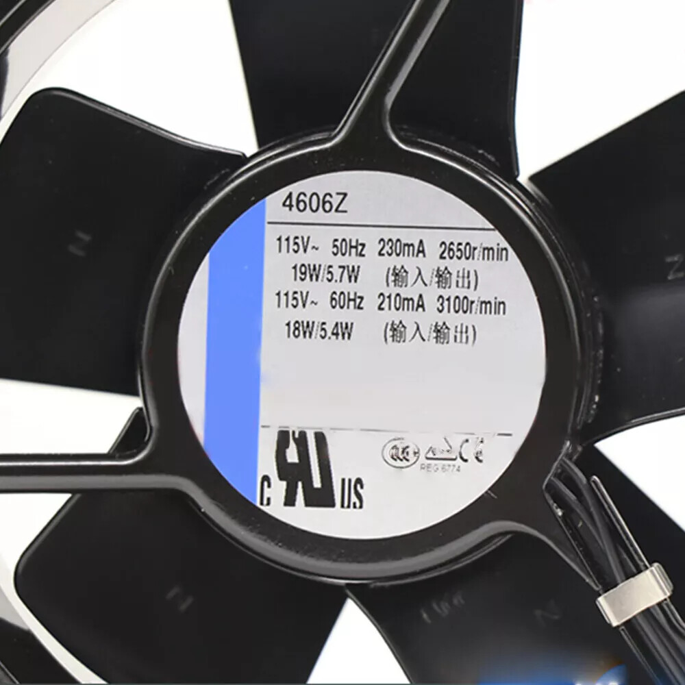 Cooling Fan 119mm*119mm*38mm 4606Z 115V 18W 3100RPM