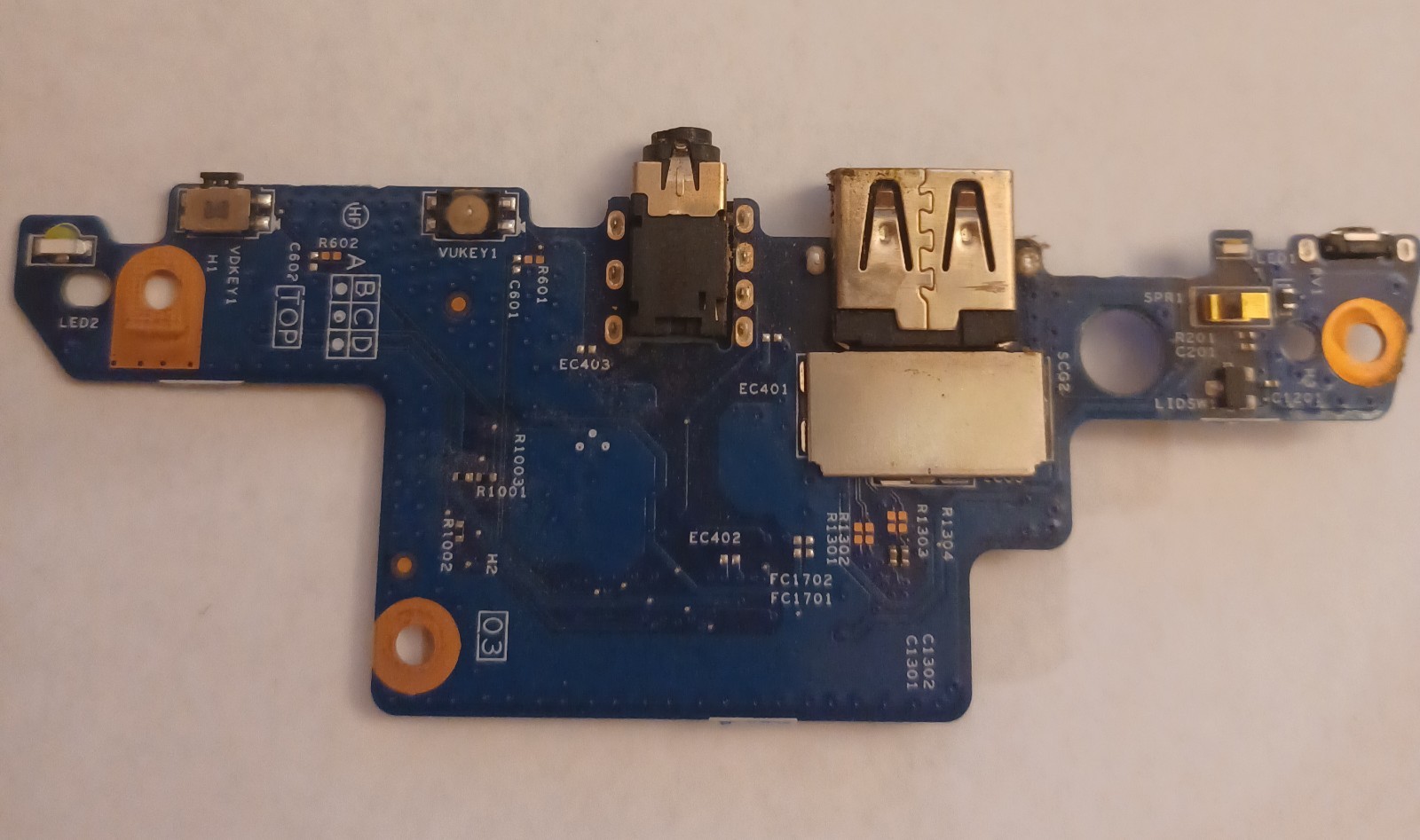 HP Envy x360 M6-AQ105DX 15.6″ USB Audio Power Button Board/no Cable